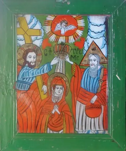 Încoronarea Fecioarei, by Unknown