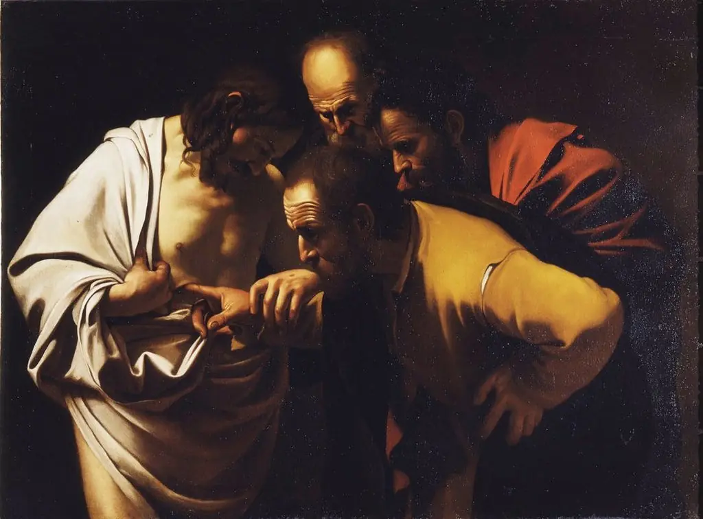 Incredulity of St. Thomas, by Unknown
