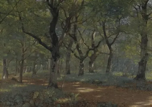 Inde i skoven, by Unknown