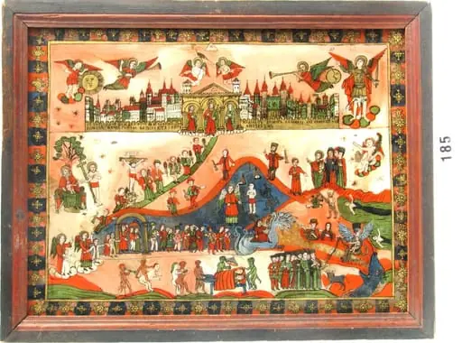 Înfricoșătoarea judecată de apoi, by Unknown