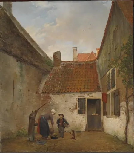 Inner Courtyard, by Unknown