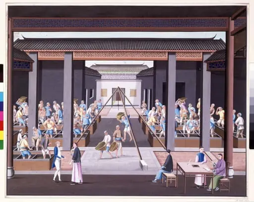 Inside a Chinese 'Hong', by Unknown
