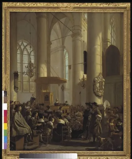 Interior of a Dutch Church, by Unknown
