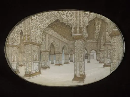 Interior of a Mughal Palace., by Unknown