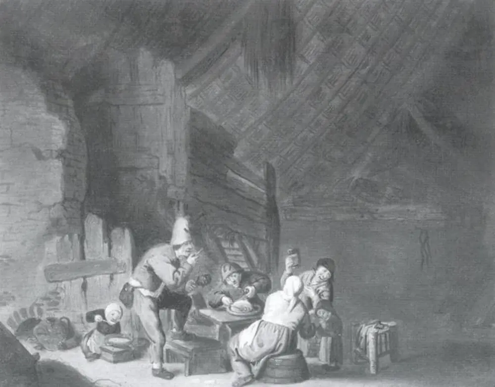 Interior of a Peasant's Cottage, by Unknown