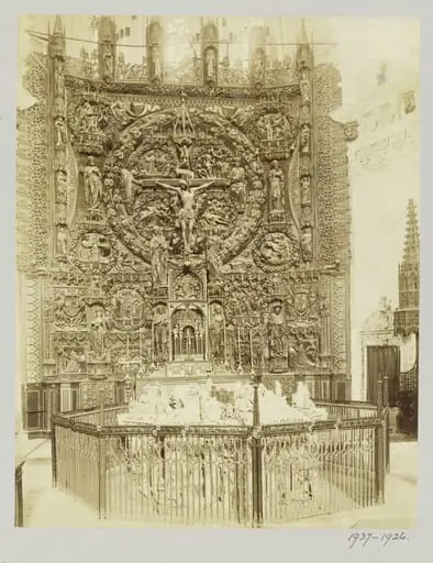 Interior of the Cartuja (Chapterhouse) de Miraflores, in Burgos, by Unknown