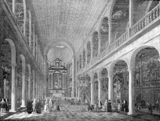 Interior of the Jesuit Church in Antwerp, by Unknown