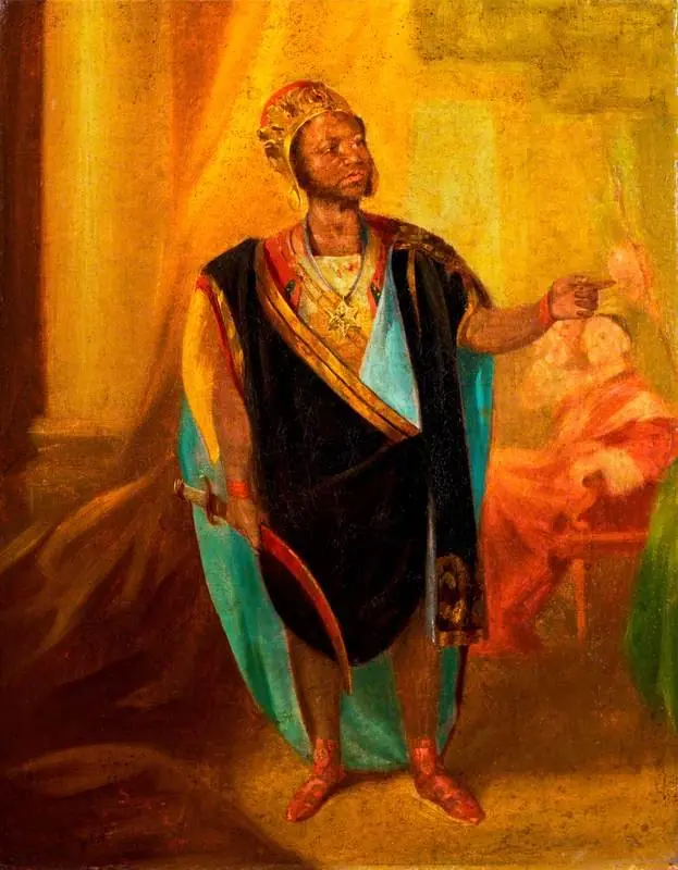 Ira Aldridge (1807–1867), as Othello in 'Othello' by William Shakespeare, by Unknown