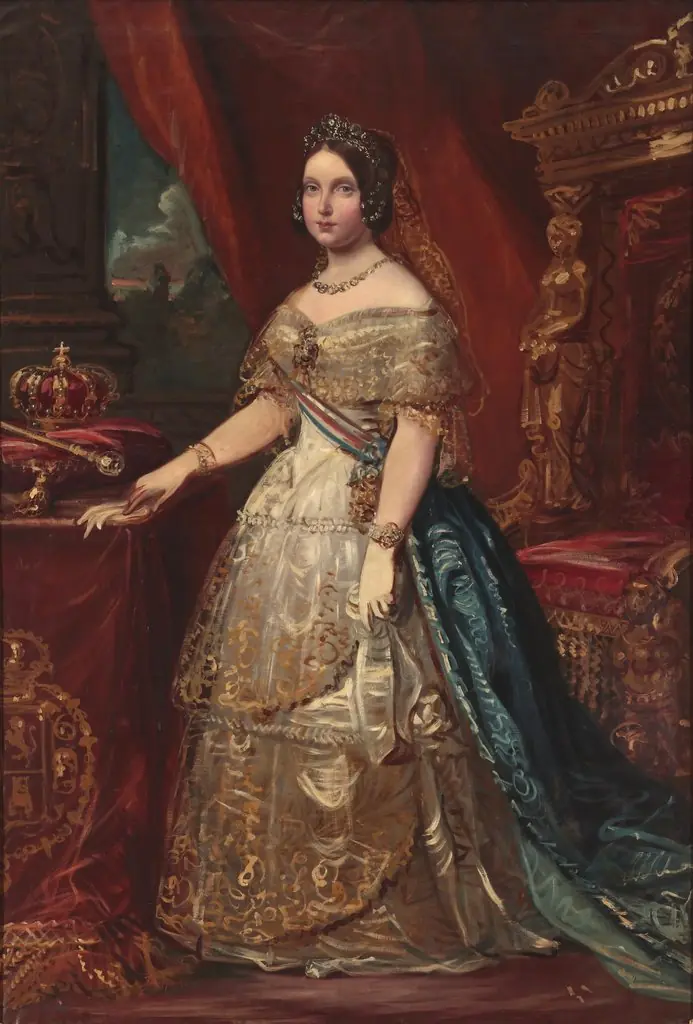 Isabel II, by Unknown