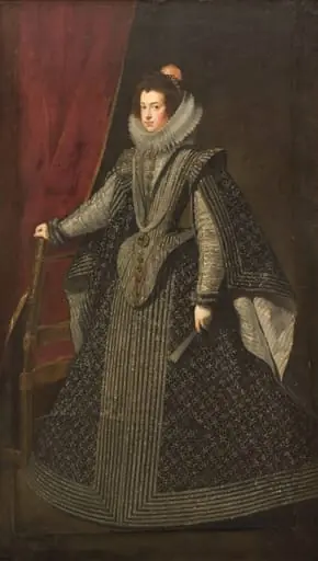 Isabella of Bourbon. First Queen of King Philip IV, by Unknown