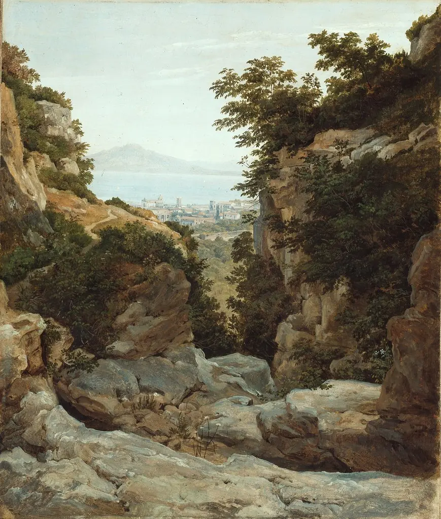 Italian Landscape, by Unknown