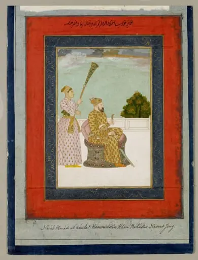 Itimad ad-Daula and Nawab Zamar ad-Din Khan, by Unknown