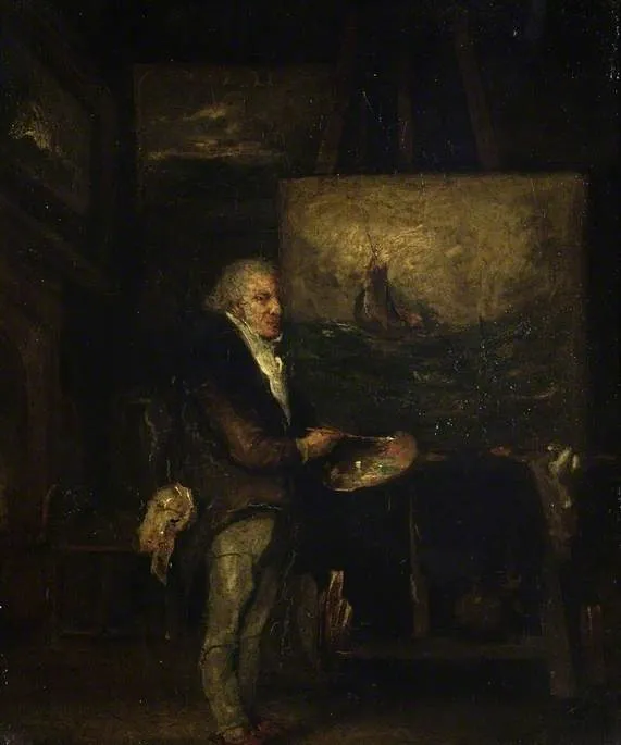 J.M.W. Turner, R.A., by Unknown, oil, 1852