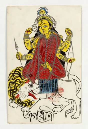 Jagaddhatri, by Unknown
