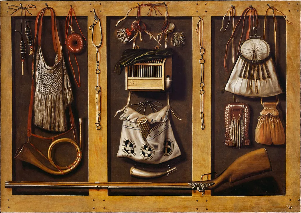 Jagdgerätschaften, by Unknown, unspecified, 1660