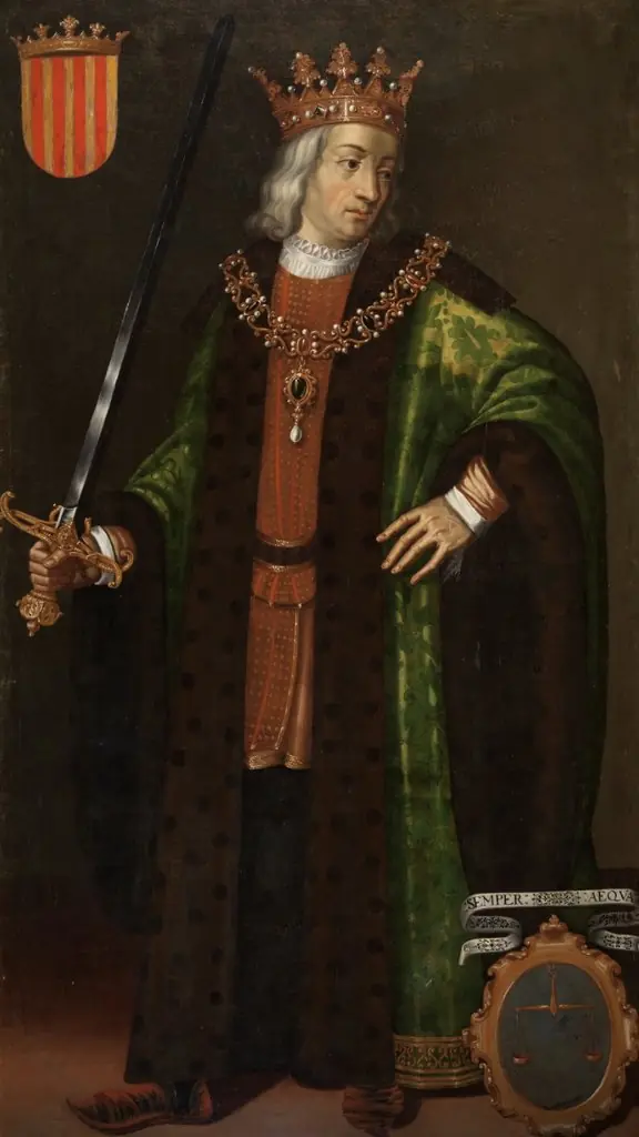 Jaime II El Justo rey de Aragón, by Unknown