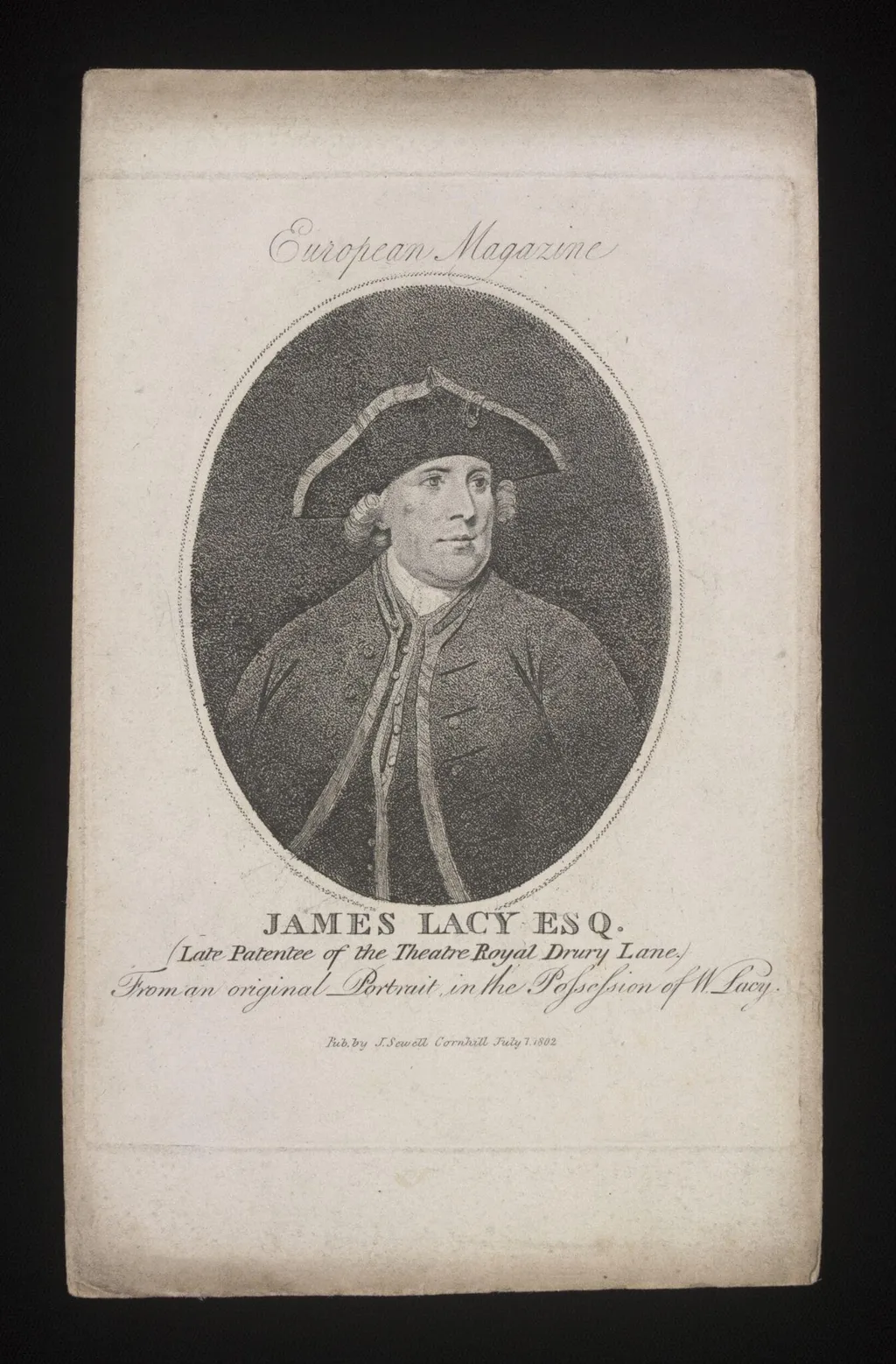 James Lacy, by Unknown, 1