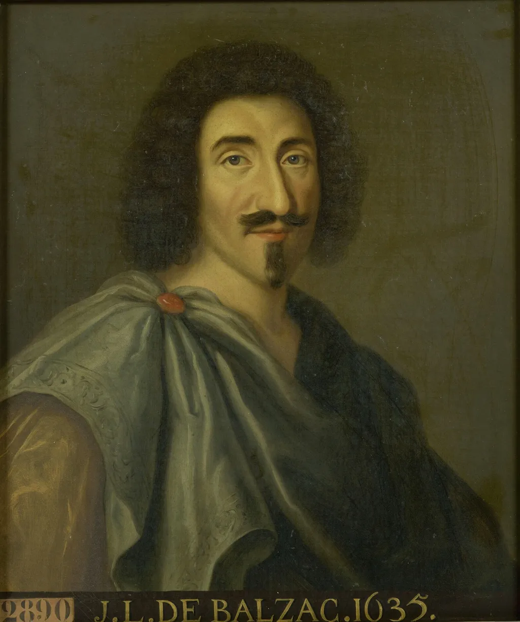 Jean-Louis Guez de Balzac, by Unknown, oil