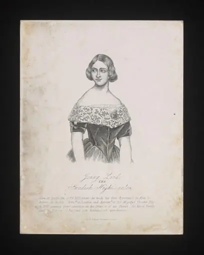Jenny Lind, the Swedish Nightingale, by Unknown