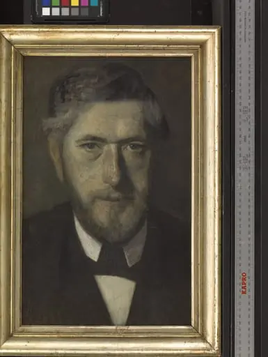 Jens Ferdinand Willumsen. Study for Five Portraits, by Unknown