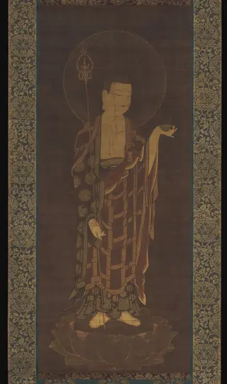 Jizō Bosatsu (Sanskrit: Ksitigharba), by Unknown, 1350