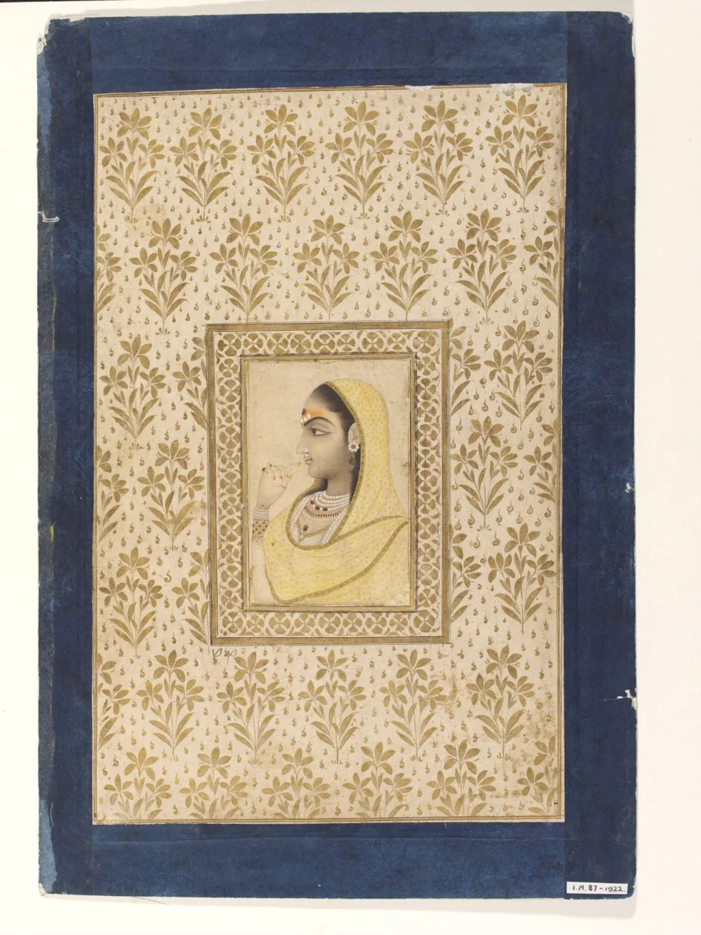 Jodh Bai, by Unknown, paint, 1750