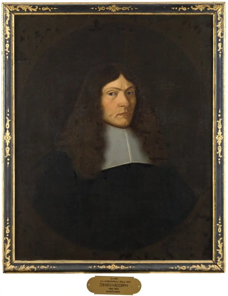Johan Hadorph,1630-1693, by Unknown
