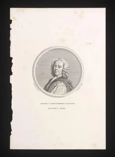 Johannes Christophorus Pepusch, by Unknown