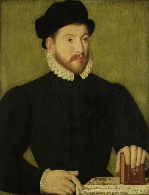 Johannes Theodorus Streuffius, by Unknown, oil, 1592