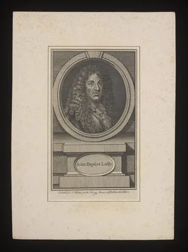 John Baptist Lully, by Unknown