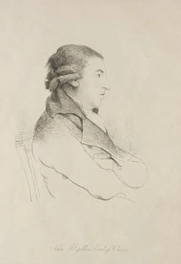 John Fitzgibbon, Earl of Clare, by Unknown, 1804