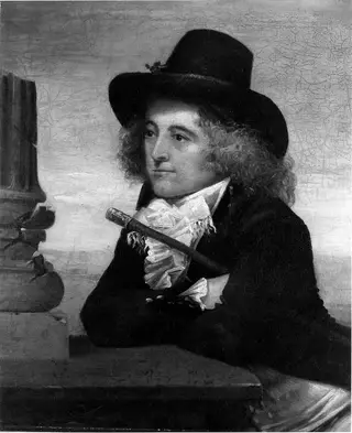John Williams Quincy, by Unknown, 1794