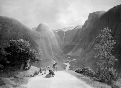 Jordalsnuten. Stalheim, by Unknown
