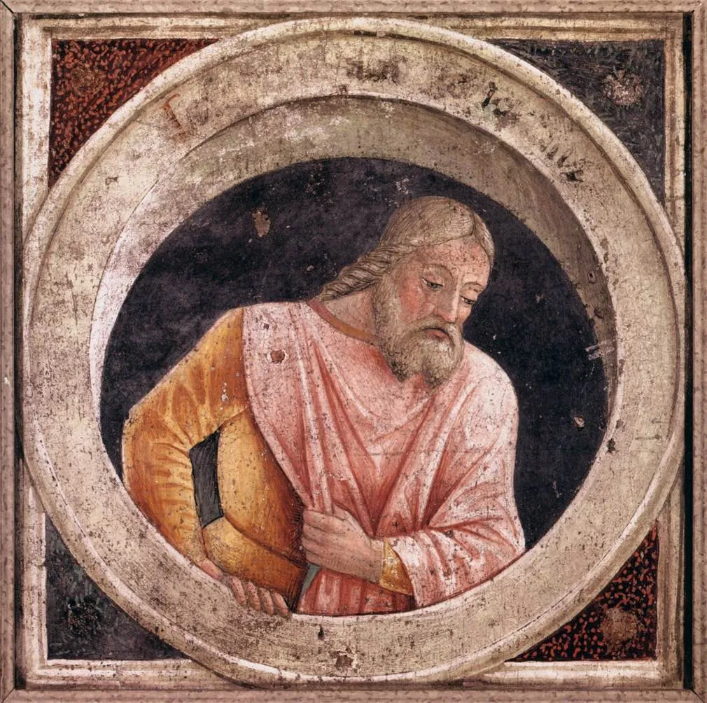 Josaphat, by Unknown, fresco, 1493