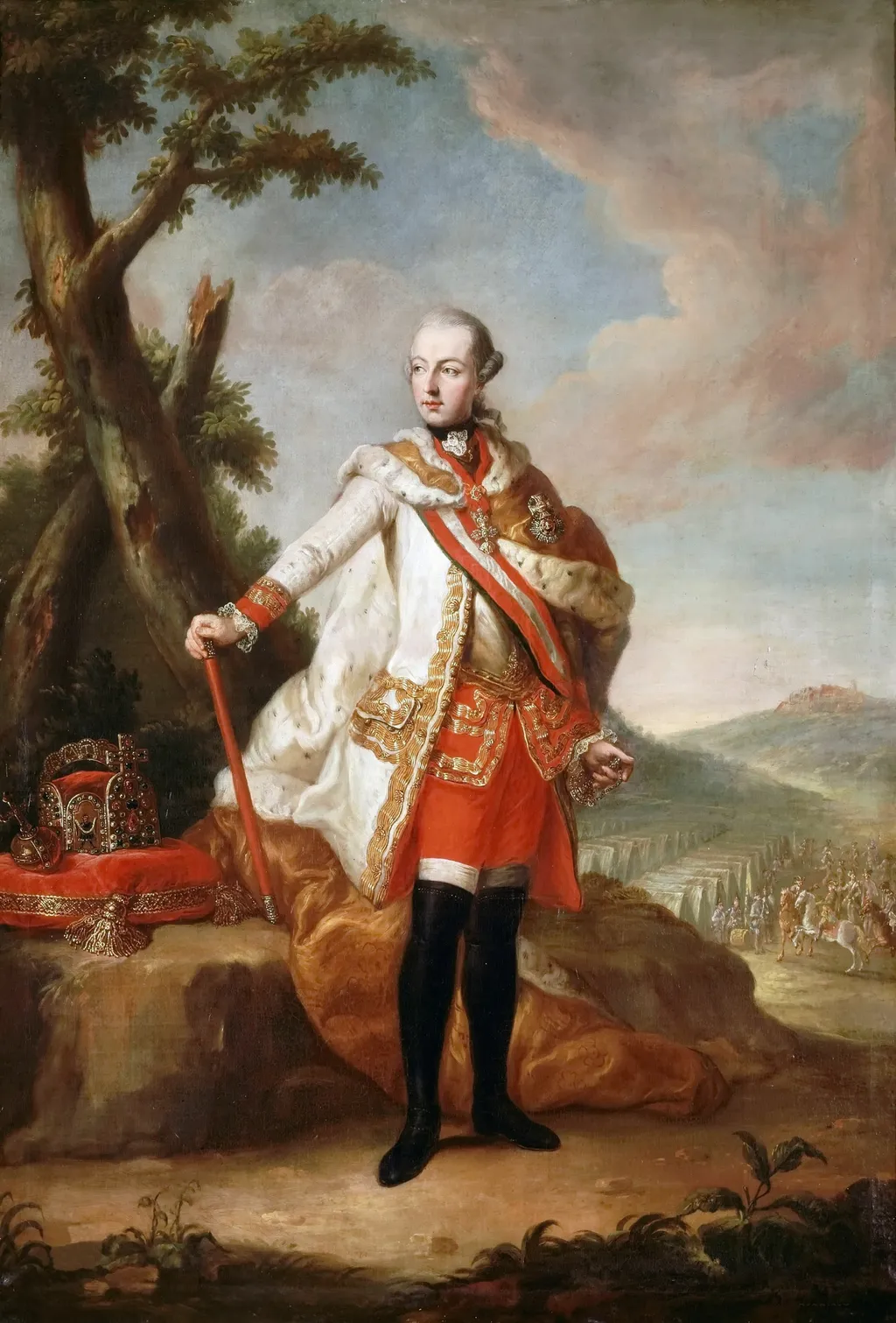 Joseph II, Emperor of Germany (1741-1790), by Unknown, oil
