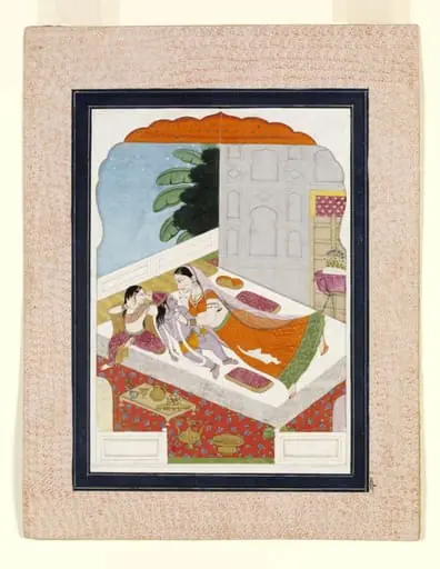Josoda, Krishna and Balarama, by Unknown
