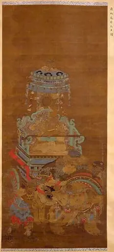 明  佚名  遊行天王圖  軸|Journey of the Tianwang (Devaradja), by Unknown, 1599