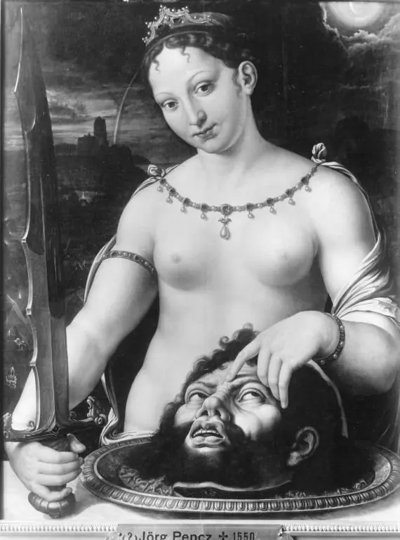 Judith with the Head of Holophernes, by Unknown, 1538