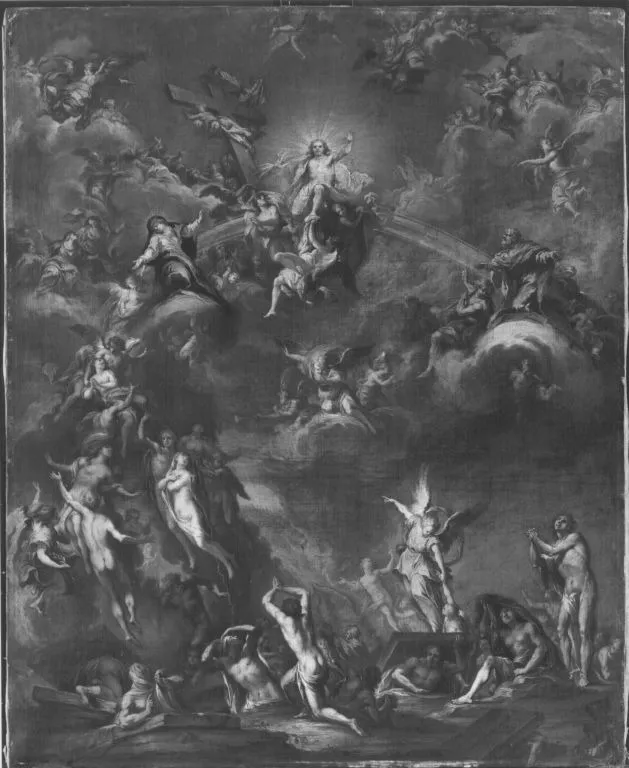 Jüngstes Gericht, by Unknown, unspecified, 1740