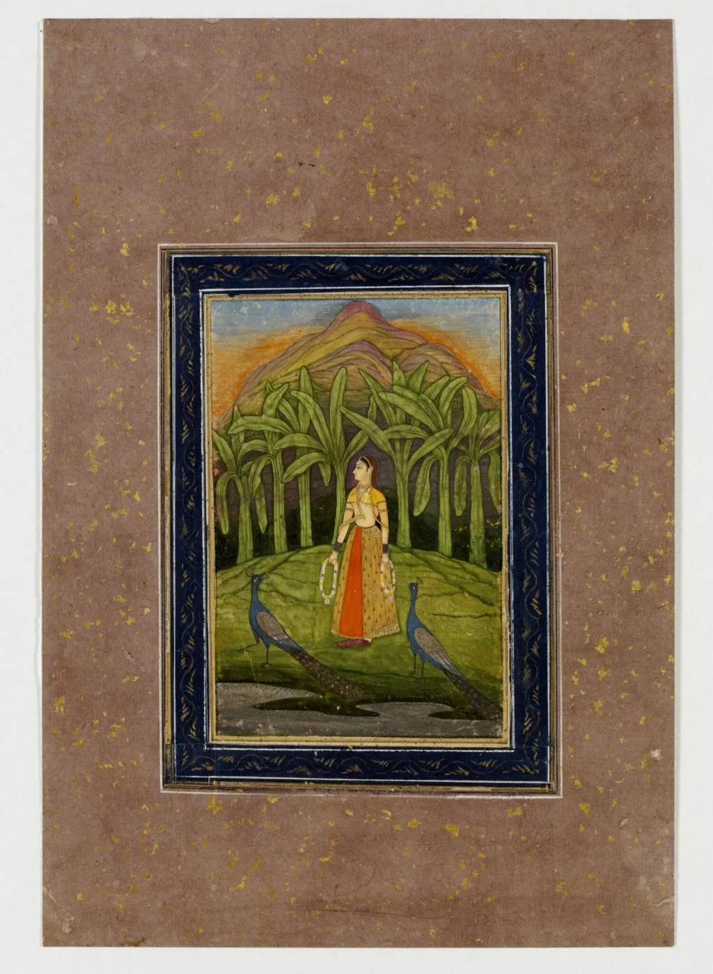 Kakubha Ragini, by Unknown, paint, 1760