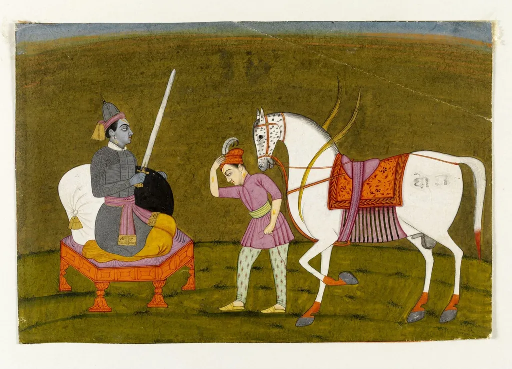 Kalki, by Unknown, paint, 1750