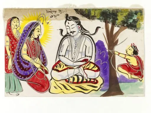 Kama and Shiva, by Unknown