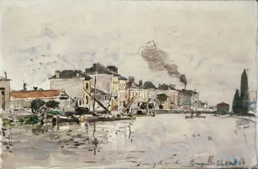 Kanalen i Bruxelles, by Unknown