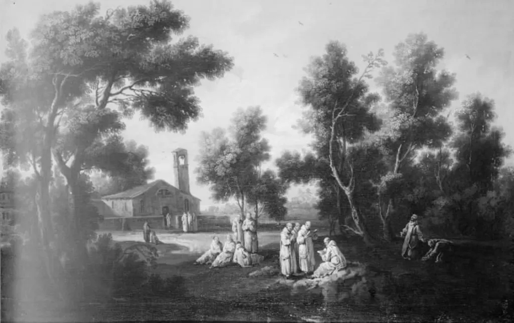 Kapucinermunke, by Unknown, 1750
