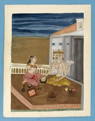 Khambavati Ragini, by Unknown