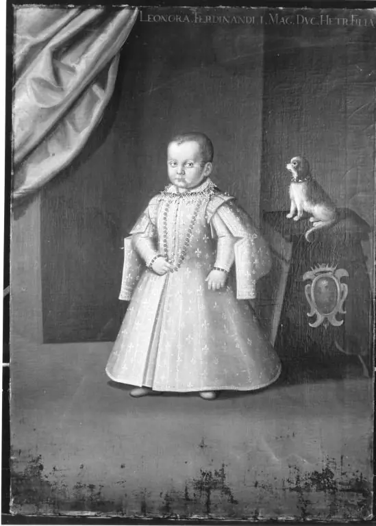 Kinderbildnis der Elionora von Toskana, Tochter des Großherzogs Ferdinand I., by Unknown