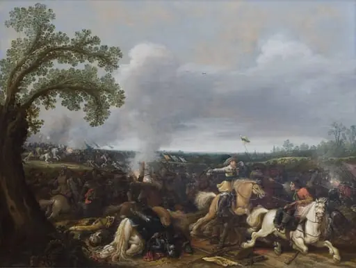King Gustav II Adolf of Sweden at the Battle by Lützen November 16th, 1632, by Unknown