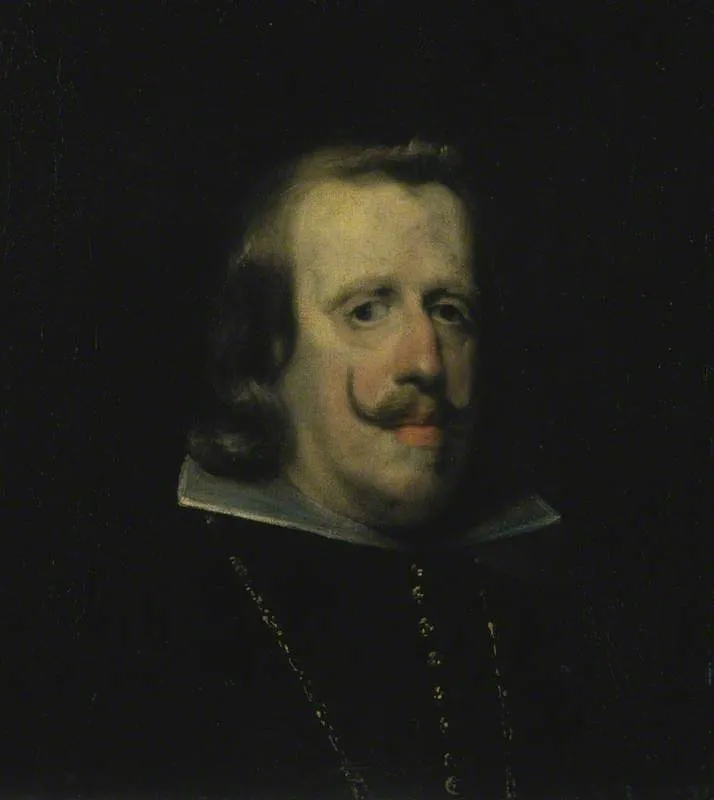 King Philip IV of Spain (1605 - 1665), by Unknown, oil, 1660