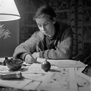 Kirjailija ja kuvataiteilija Tove Jansson