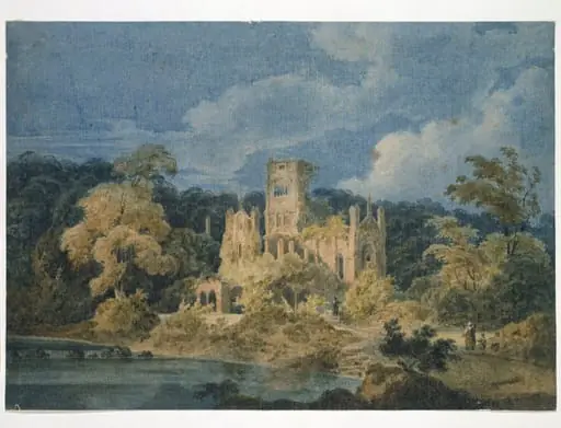 Kirkstall Abbey, by Unknown